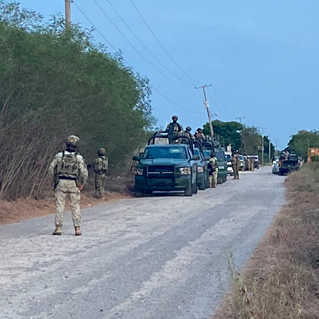 Aseguran Predio en Carretera Victoria-Matamoros por Presunto Almacenamiento de Hidrocarburo